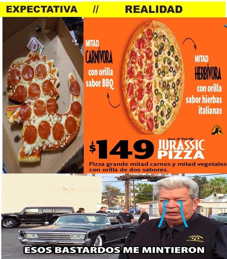 Meme de Little Caesars por la Dinopizza