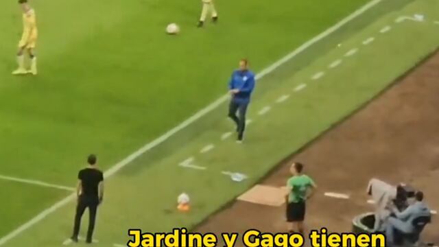 André Jardine y Fernando Gago