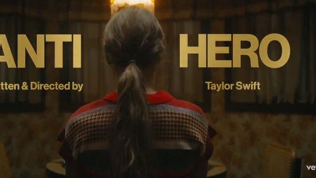 Taylor Swift estrena su video Anti-Hero, primer sencillo de Midnights