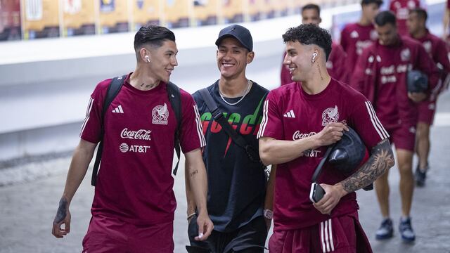 Gerardo Arteaga, Uriel Antuna y Jorge Sánchez