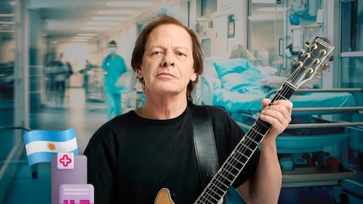 Hospitalizan a Stevie Young de AC/DC en Argentina