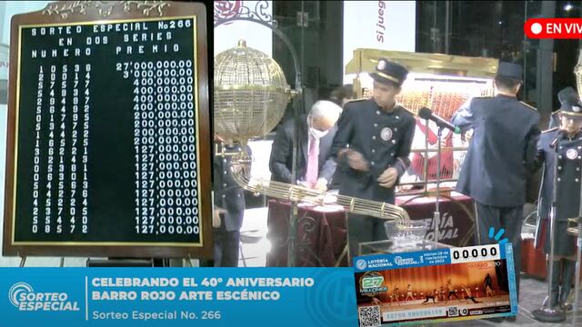 Resultados Sorteo Especial 266 de Lotería Nacional en vivo: ganadores de hoy, 29 de noviembre