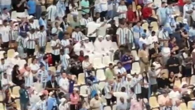 Boicot de aficionados argentinos