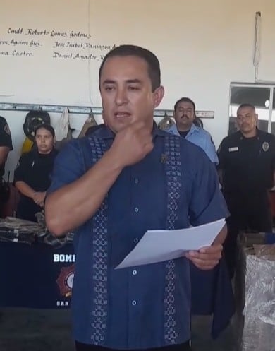 José Luis Dagnino López, alcalde de San Felipe, Baja California