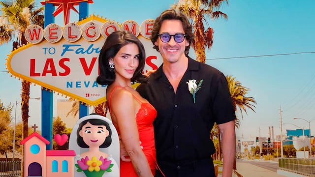 Bárbara de Regil y Fernando Schoenwald se casaron en Las Vegas