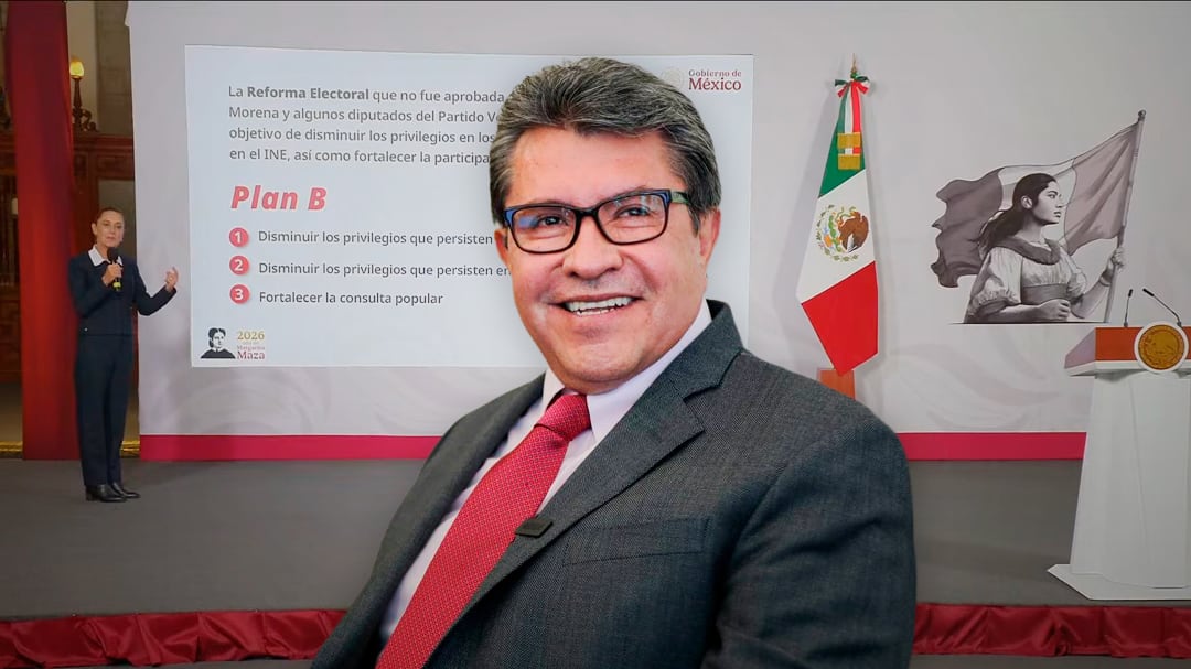 Monreal dice que el Plan B electoral de Sheinbaum será reforma constitucional