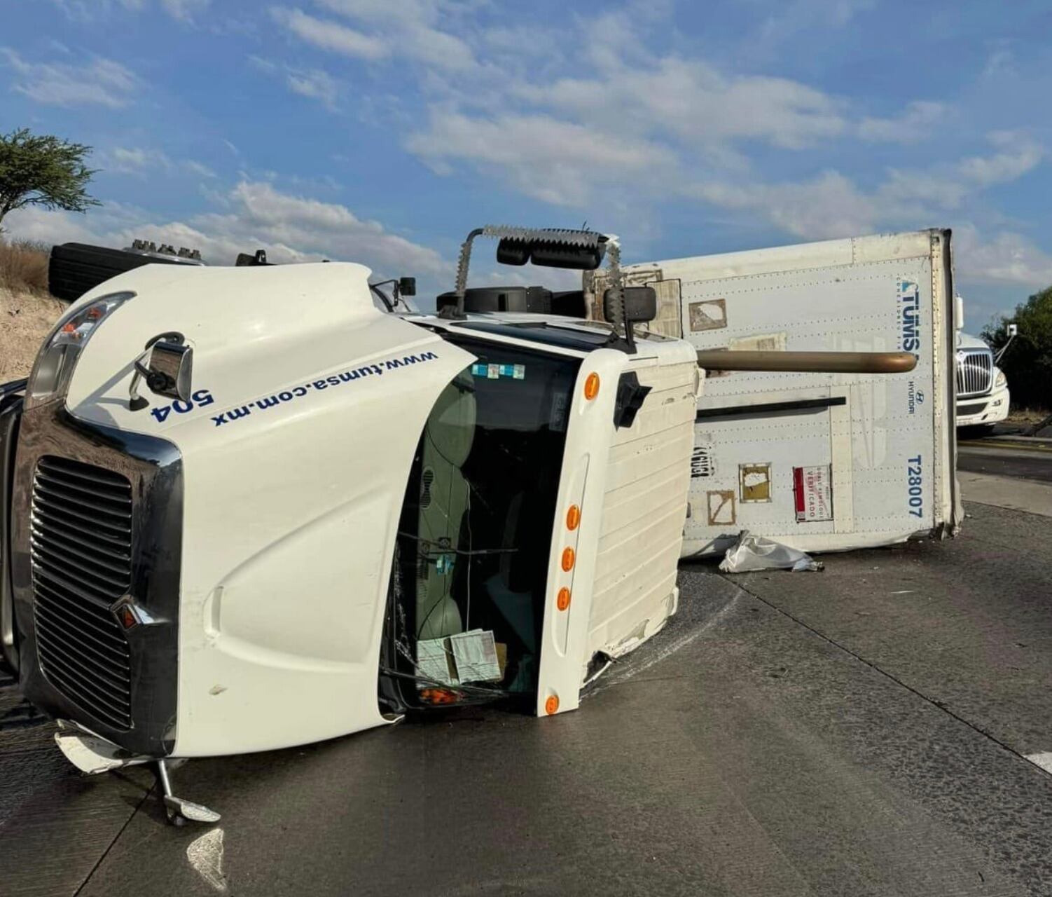 Autopista México-Querétaro hoy 19 de junio