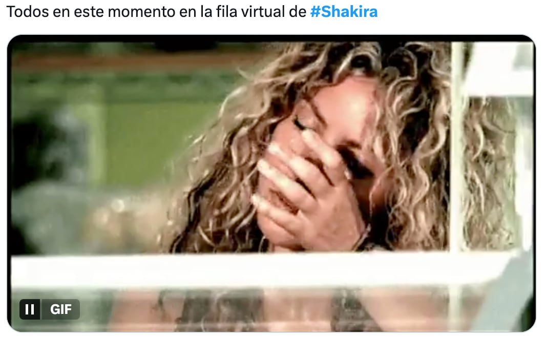 Memes de la preventa de Shakira en México