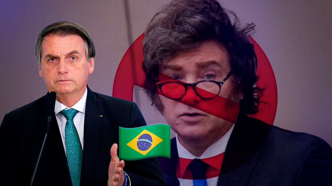 Brasil niega a Javier Milei visitar a Jair Bolsonaro por orden de la Corte Suprema