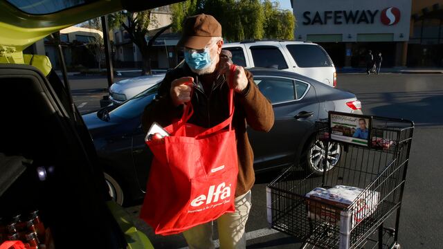 California. Toque de queda por coronavirus.
