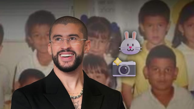 La foto escolar de Bad Bunny que se hizo viral entre seguidores