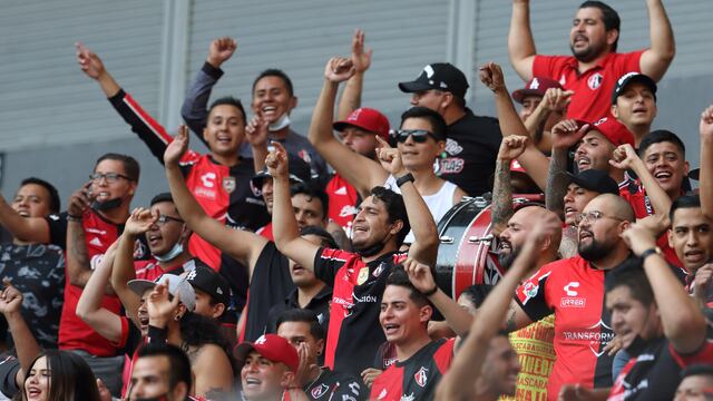 Seguidores del Atlas en el Estadio Jalisco
