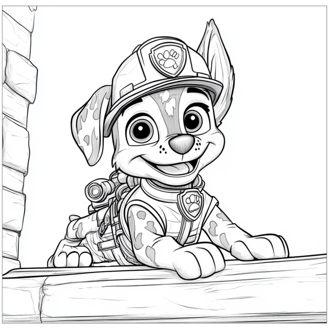 Dibujos Paw Patrol por Día del Dibujo