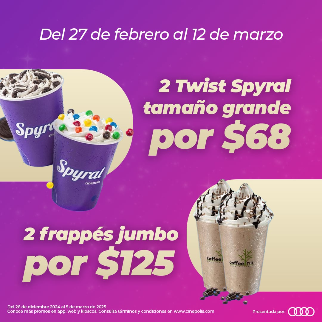 Ofertas Cinépolis Temporada de Premios