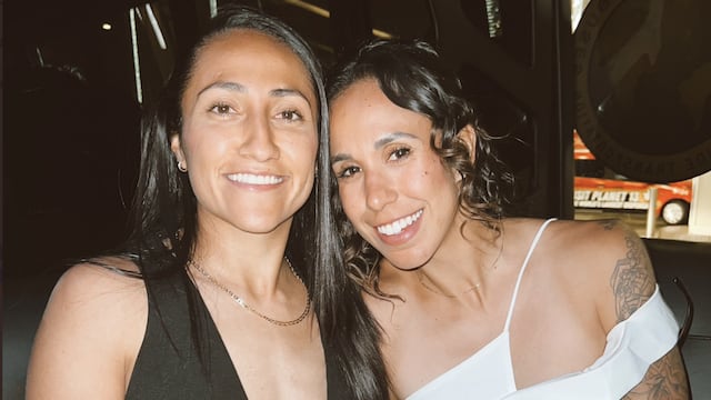 Bianca Sierra y Stephany Mayor (Foto: Captura de Twitter)