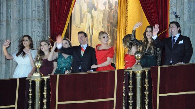 Familia presidencial Peña Rivera