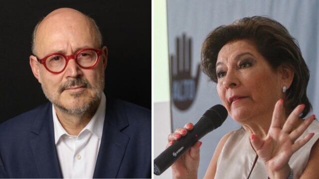 Ricardo Raphael e Isabel Miranda de Wallace