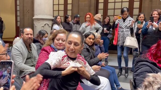 Claudia Sheinbaum apoya a la Selección Mexicana en su primer partido en Qatar 2022