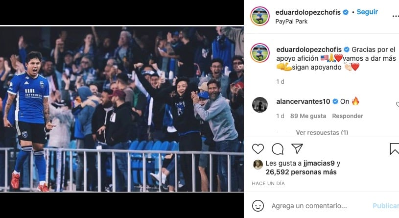 Chofis López vive un gran momento en la MLS