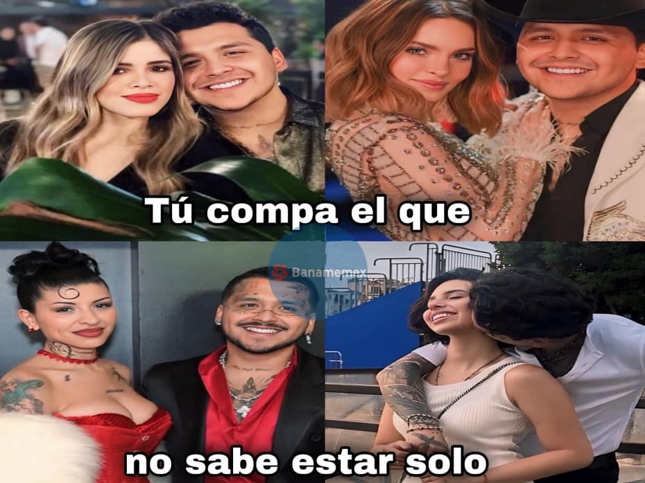 Memes de Christian Nodal por su forma de ligar a las ‘chavitas bien’ como Ángela Aguilar