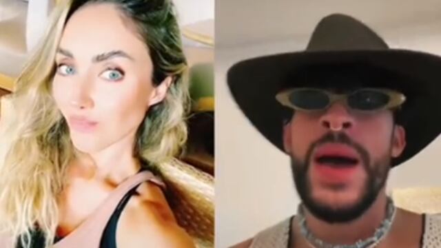 Anahí y Bad Bunny