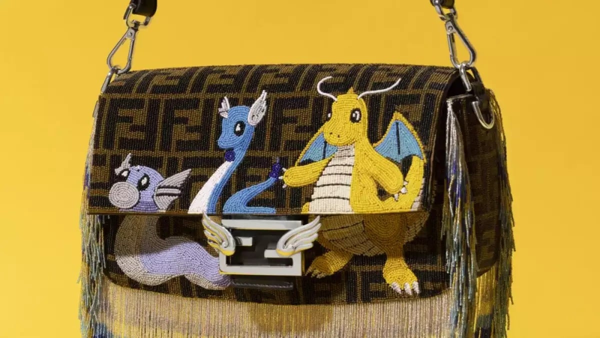 Esta es la colección Pokémon x Fendi y sus accesorios