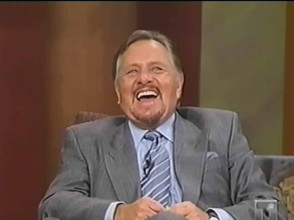 Paco Stanley, conductor de televisión.