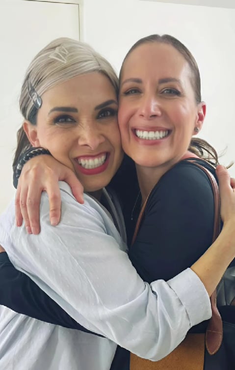 Martha Guzmán y Dalilah Polanco