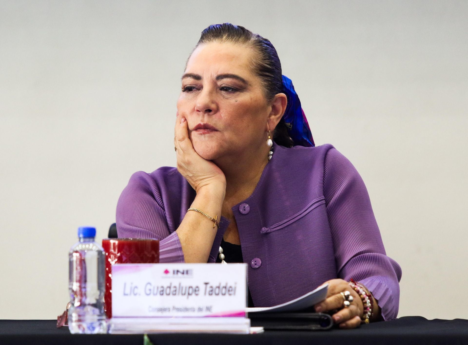 Guadalupe Taddei, presidenta del Instituto Nacional Electoral