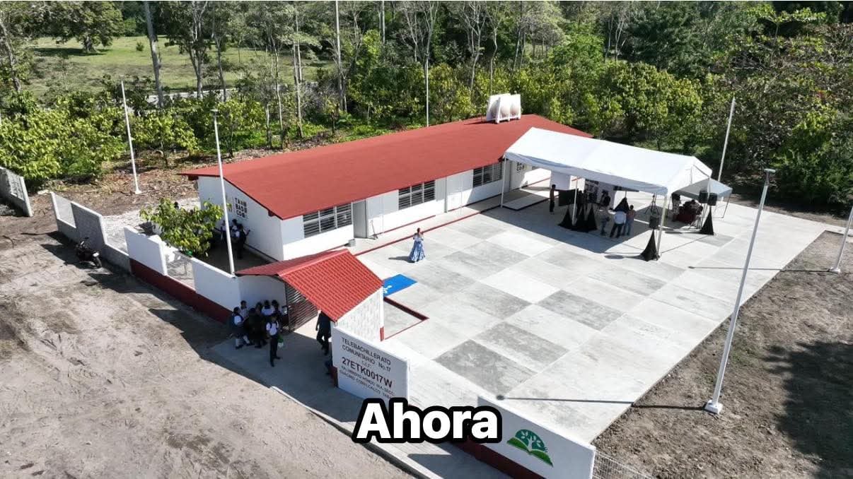 Tabasco impulsa rehabilitación educativa en todo el estado