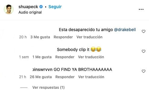 Fans de Drake Bell pidieron a Josh Peck y a Miranda Cosgrove buscar a su hermano tras su desaparición