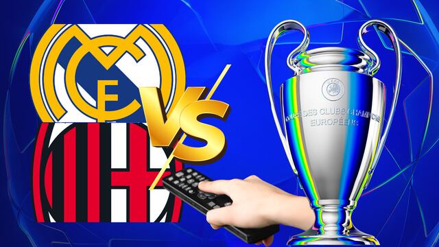 Dónde ver el Real Madrid vs Milan de la Champions League