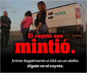 "El coyote nos mintió", campaña de Estados Unidos para frenar la migración