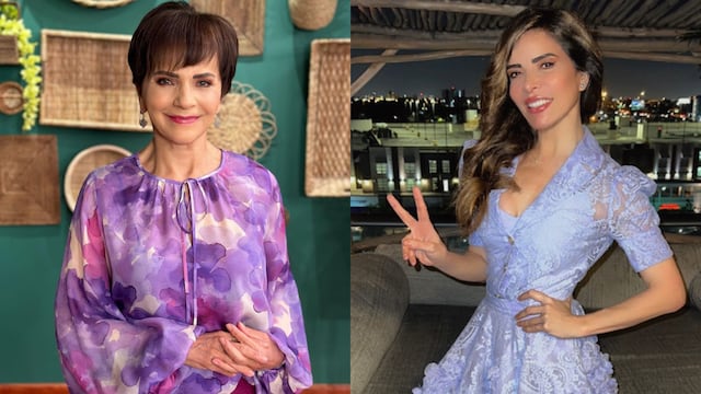 Pati Chapoy y Gloria Trevi