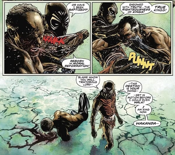Ketema, hijo blanco de T'Challa y nuevo Black Panther