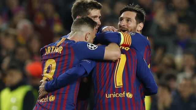 El Barça no tuvo problemas en derrotar al United en el Camp Nou