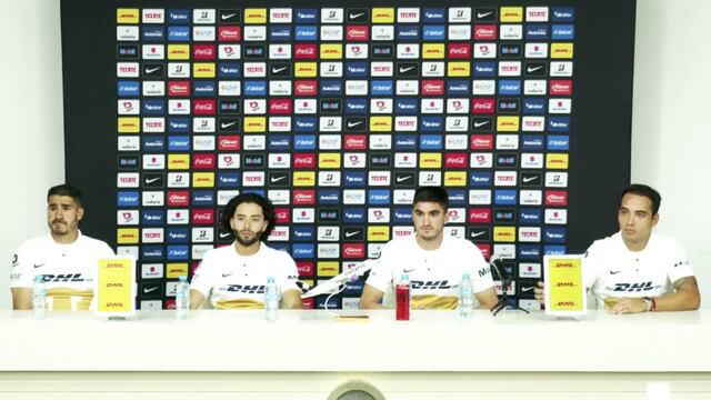 Presentación de los refuerzos de Pumas