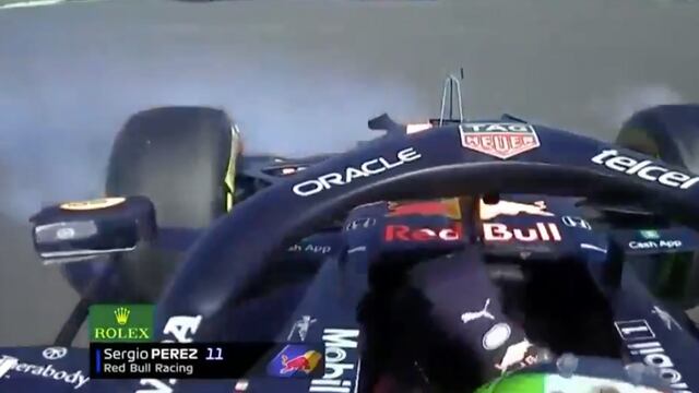 Checo Pérez tuvo una pésima clasificación en el Gran Premio de Gran Bretaña