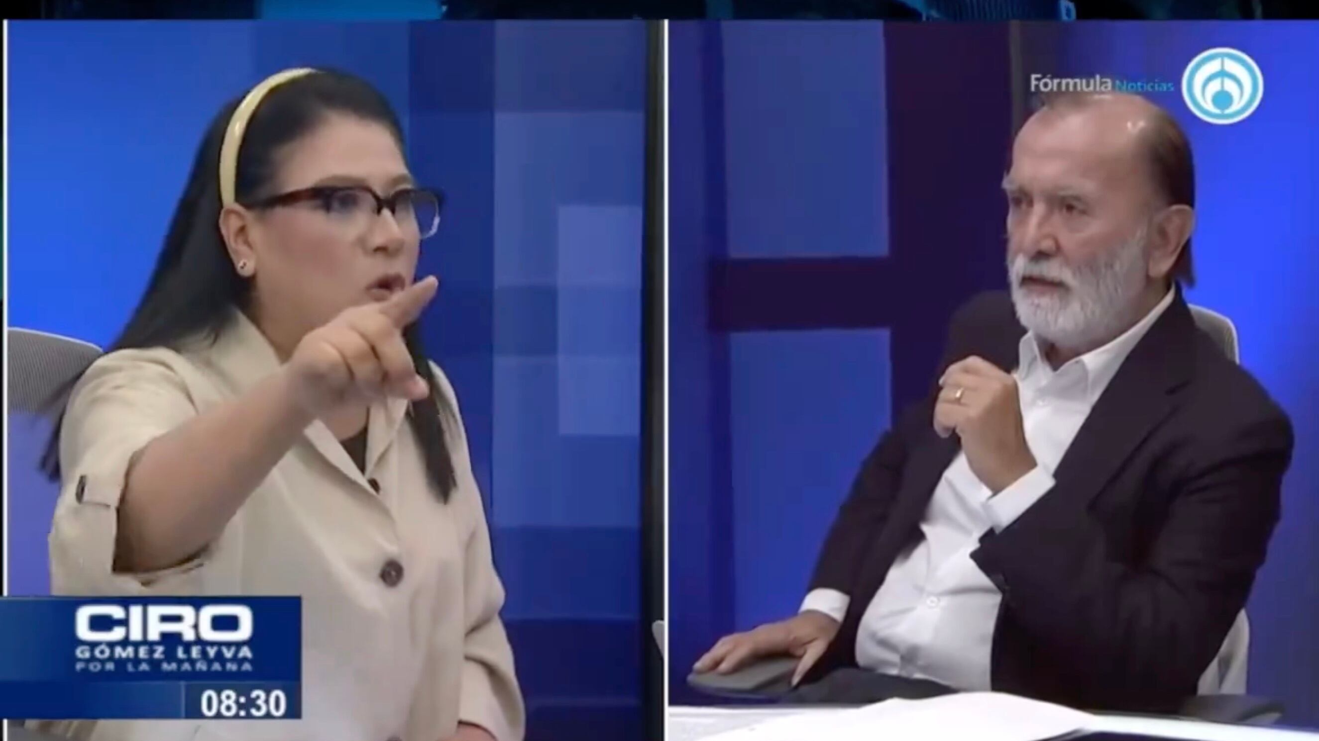 Epigmenio Ibarra protagoniza pelea con Miriam Moreno en noticiero de Ciro Gómez Leyva; periodista se retira del programa