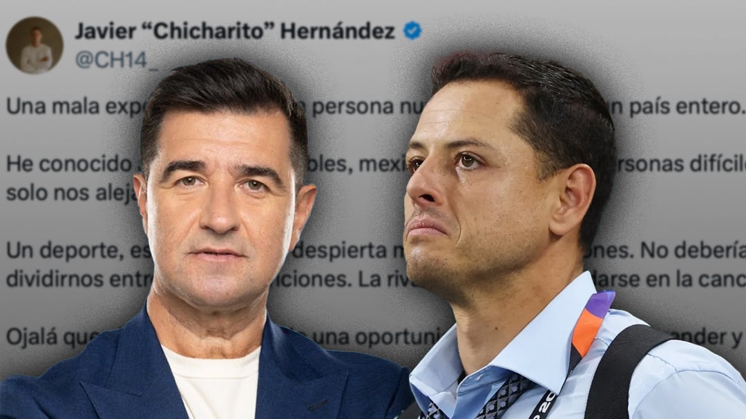“No odio a argentinos”: Chicharito responde a polémica con Hugo Balassone