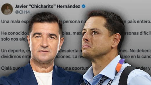 “No odio a argentinos”: Chicharito responde a polémica con Hugo Balassone