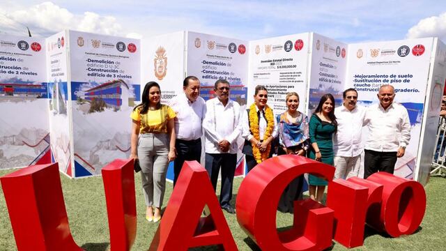 Evelyn en el evento de la UAGro