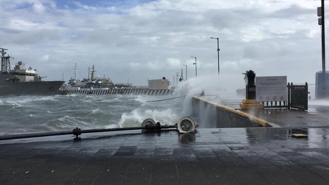 Frente frío afecta Veracruz.