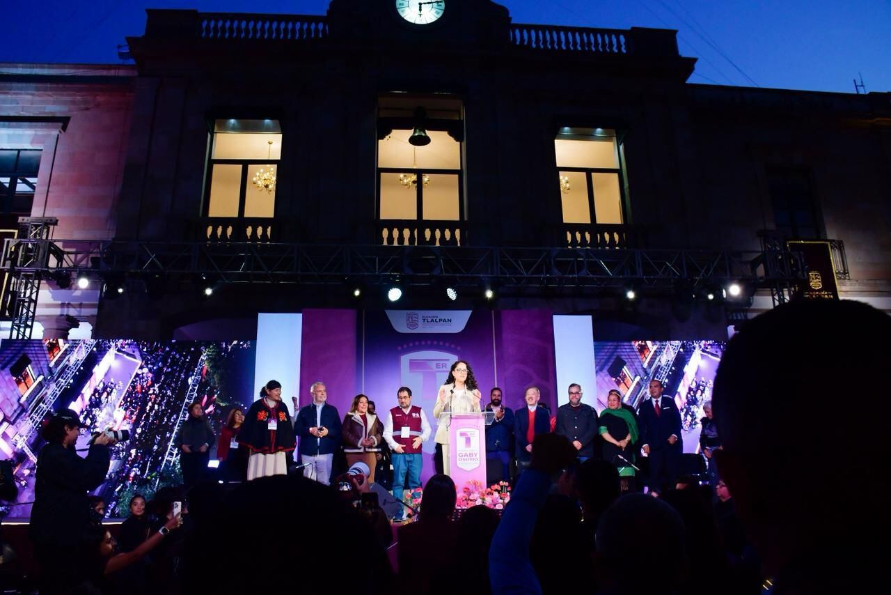 Gaby Osorio rinde su Primer Informe con 100 logros alcanzados en Tlalpan.
