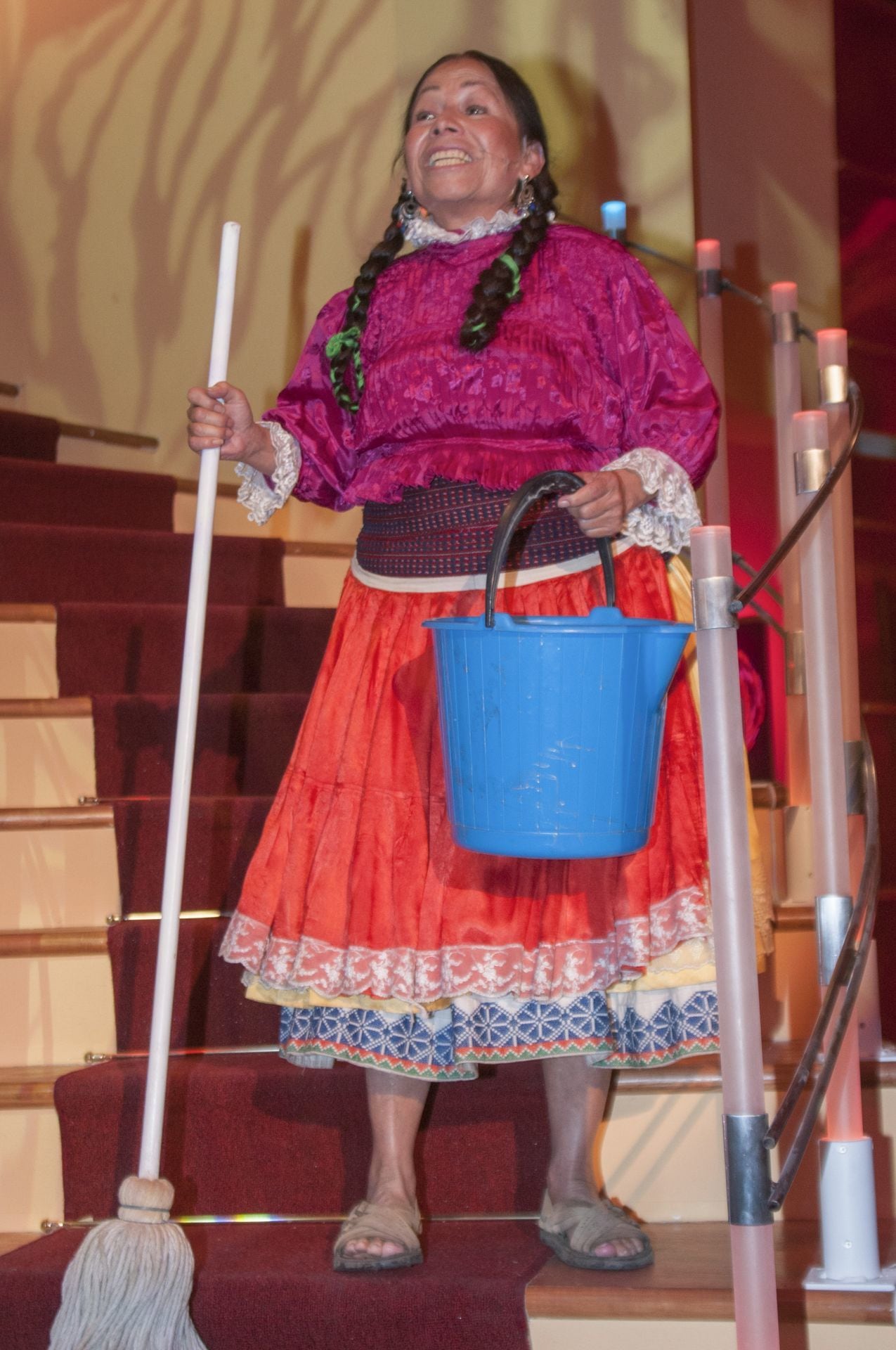 La India María, actriz.