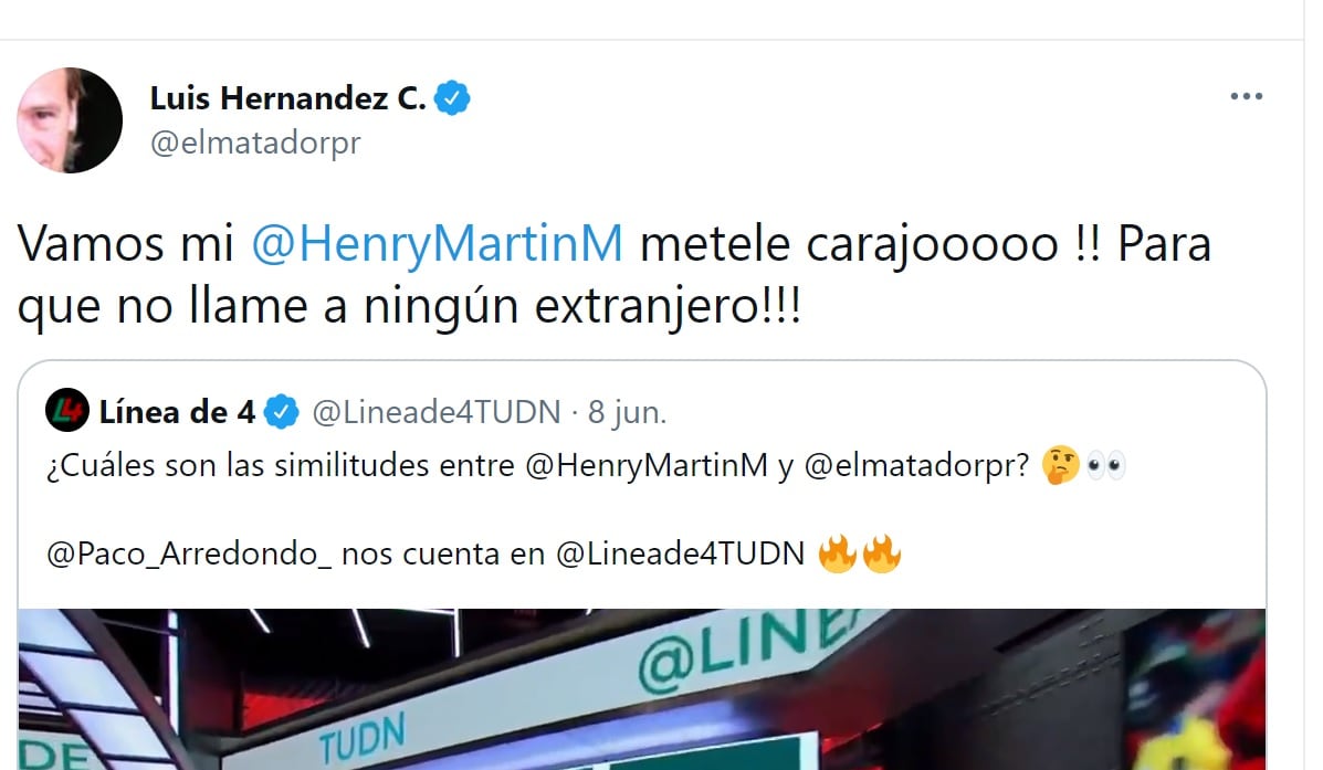 Matador Hernández sobre Rogelio Funes Mori