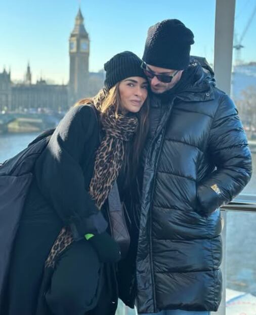 Galilea Montijo e Isaac Moreno