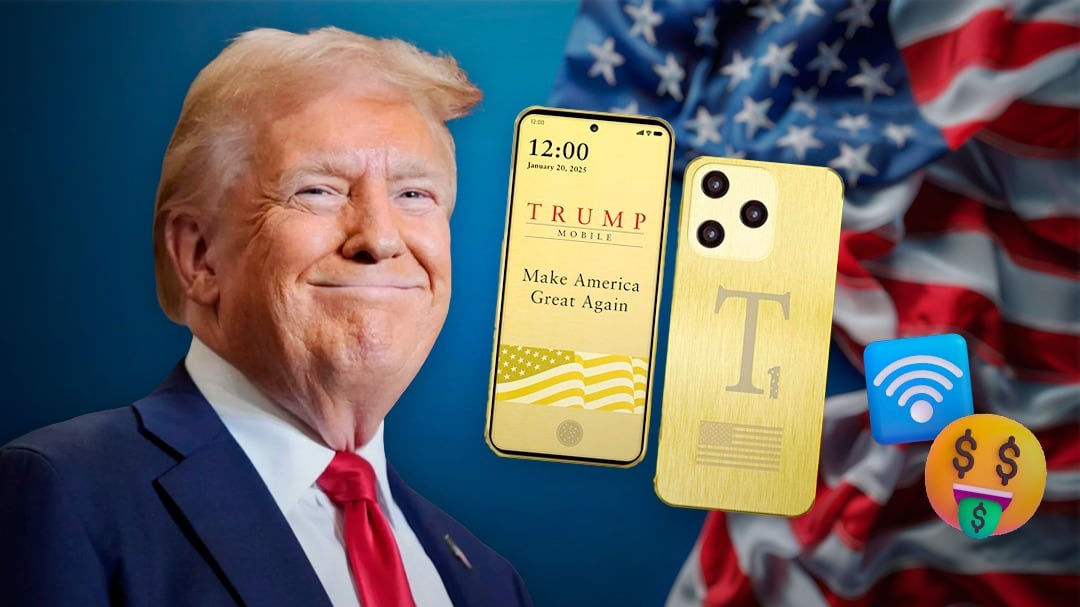 Trump Mobile, la nueva red móvil del presidente Donald Trump, que incluye un celular dorado por este precio