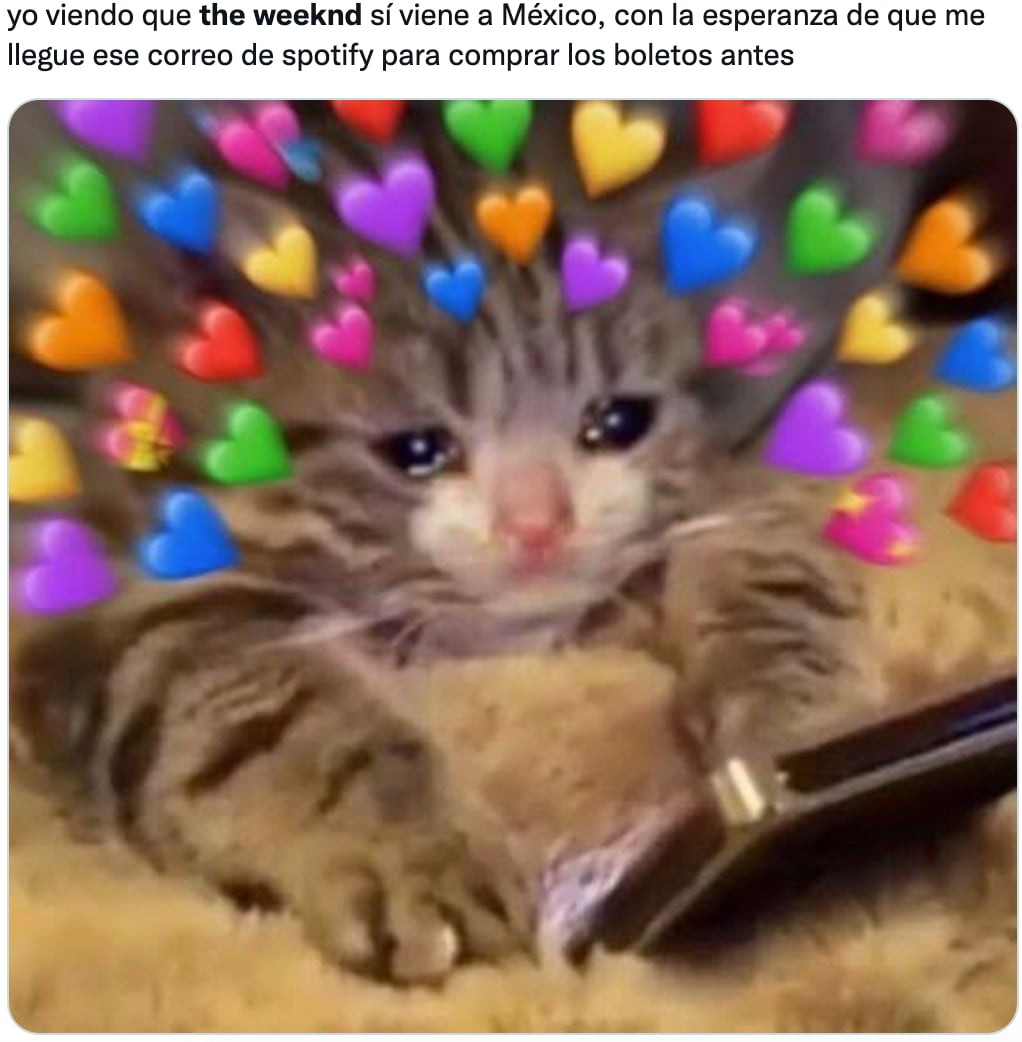 Memes de The Weeknd por su próximo concierto en CDMX
