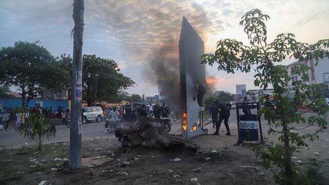Monolito en el Congo